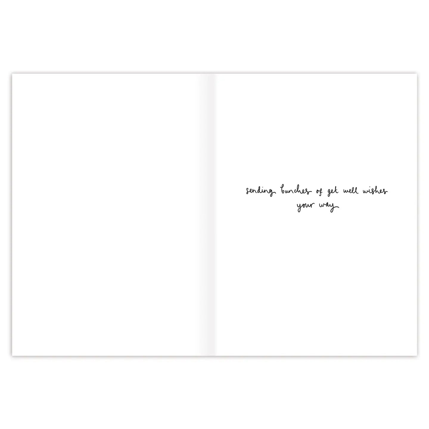 Vase of Flowers Get Well Card