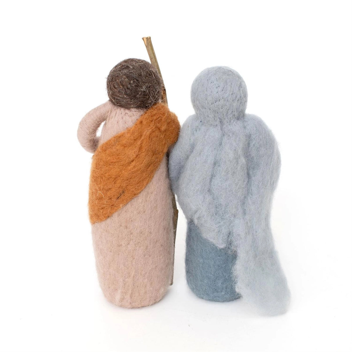Felted Wool Nativity Family