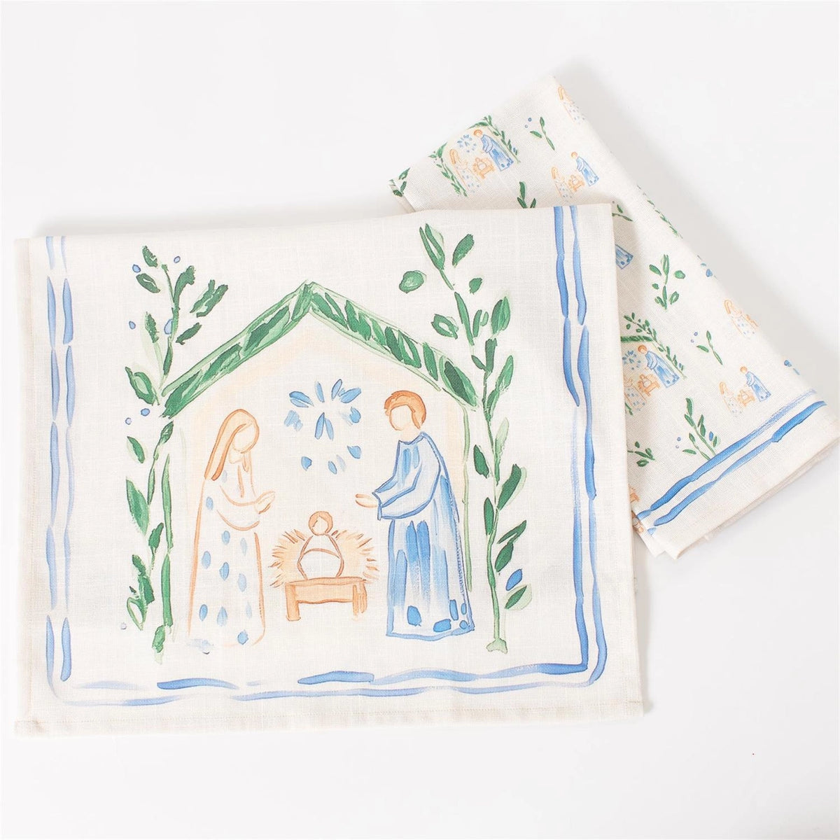 Tea Towels - Simple Grace Nativity (Set of 2)