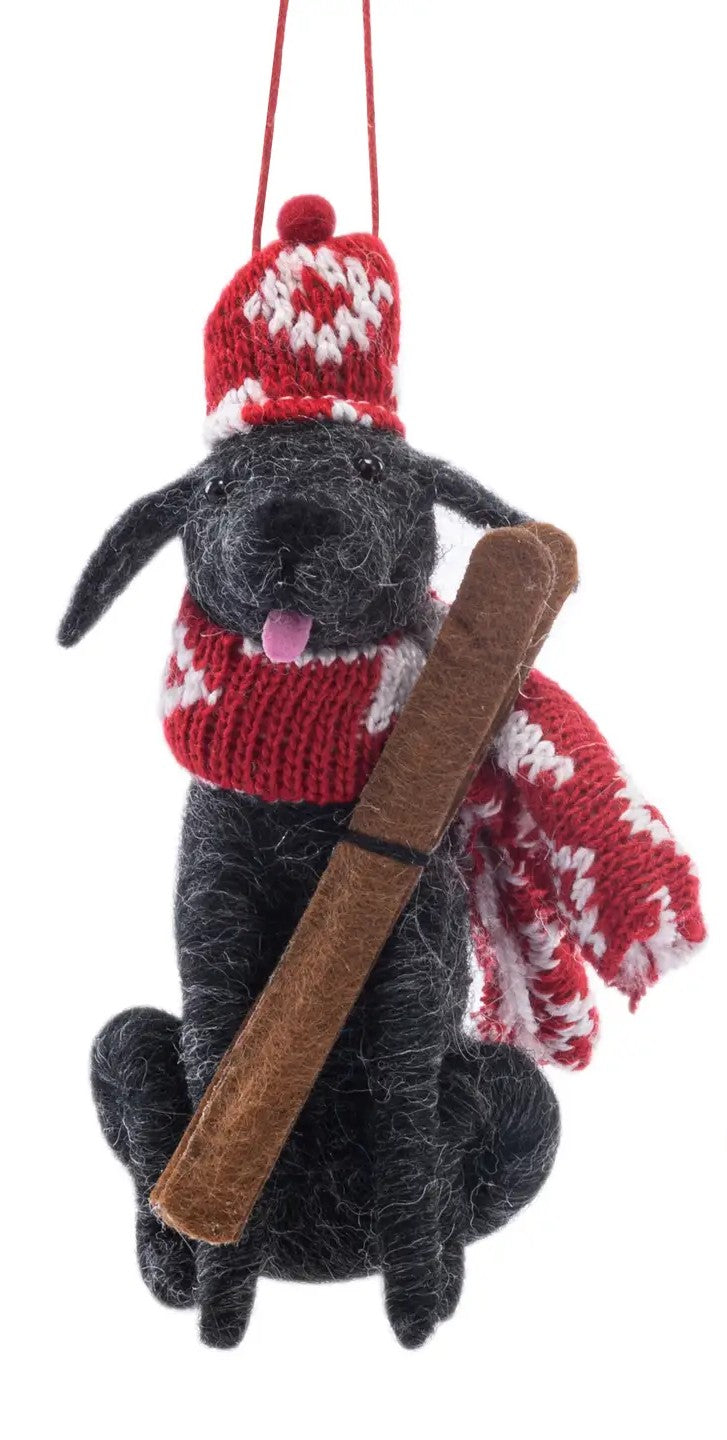 Felt Labrador Ornaments