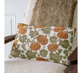 12x20 Rustic Pumpkin Pillow
