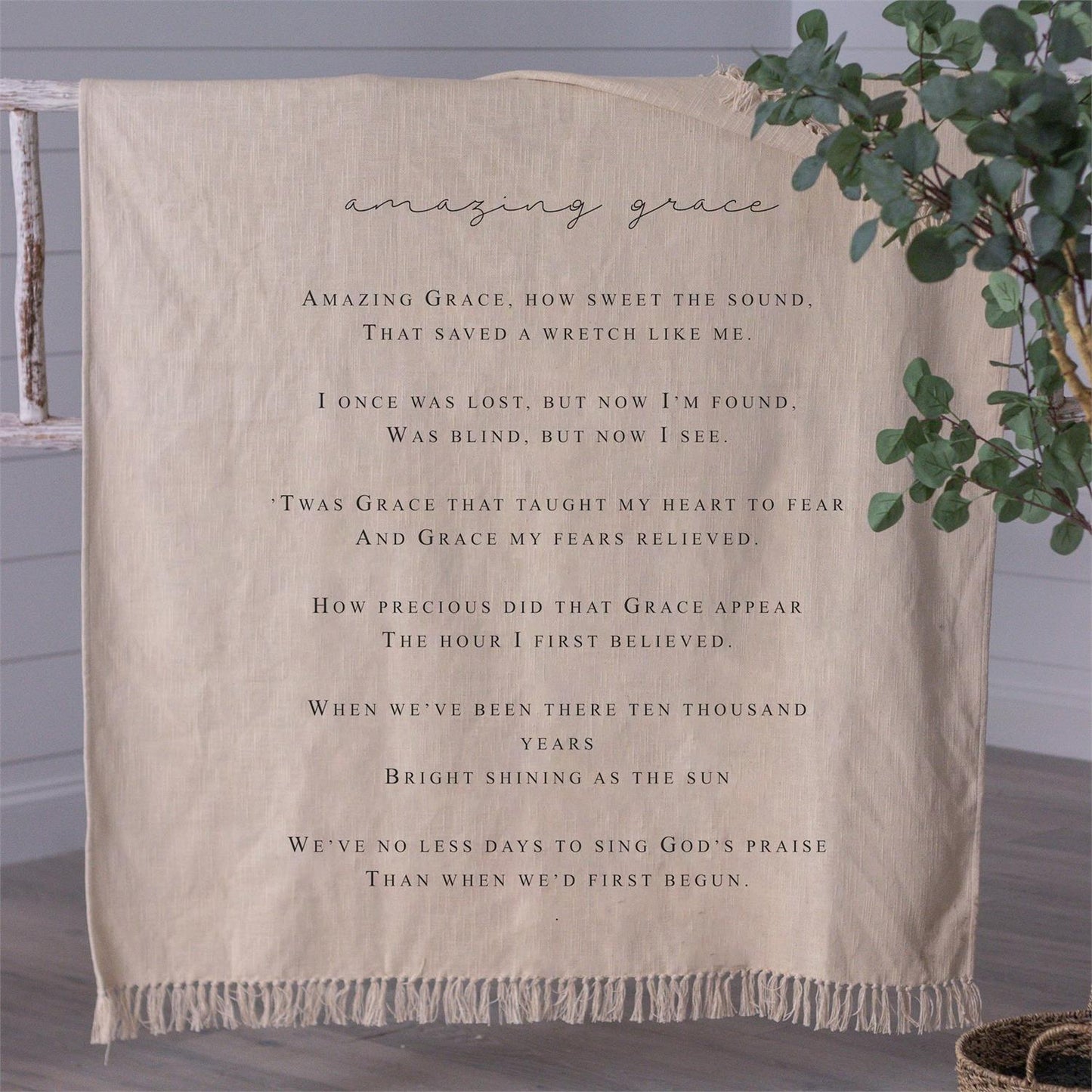 Amazing Grace Throw