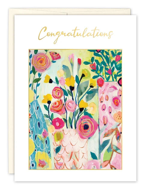 Congratulations Bouquet Card