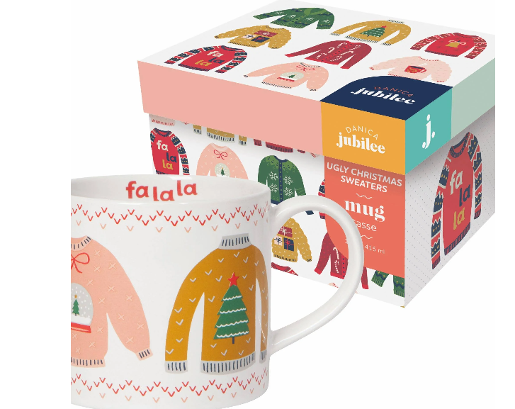 "Ugly Christmas Sweaters" Mug in a Box