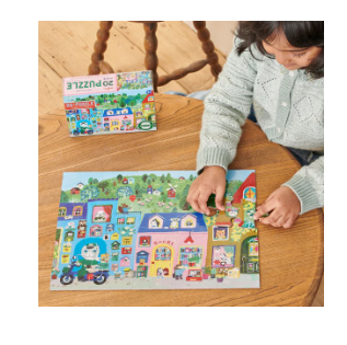 "Yumi's Village" 20-Piece Children's Puzzle