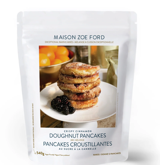 Crispy Cinnamon Doughnut Pancake Mix