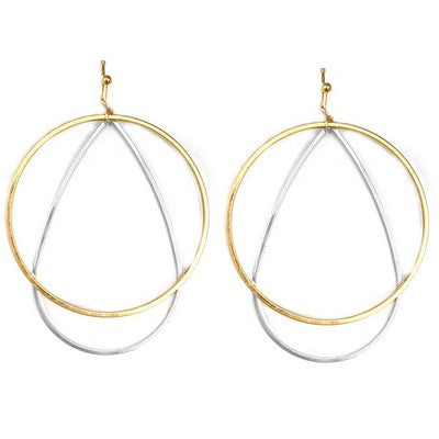 Vicki Gold Silver Earrings