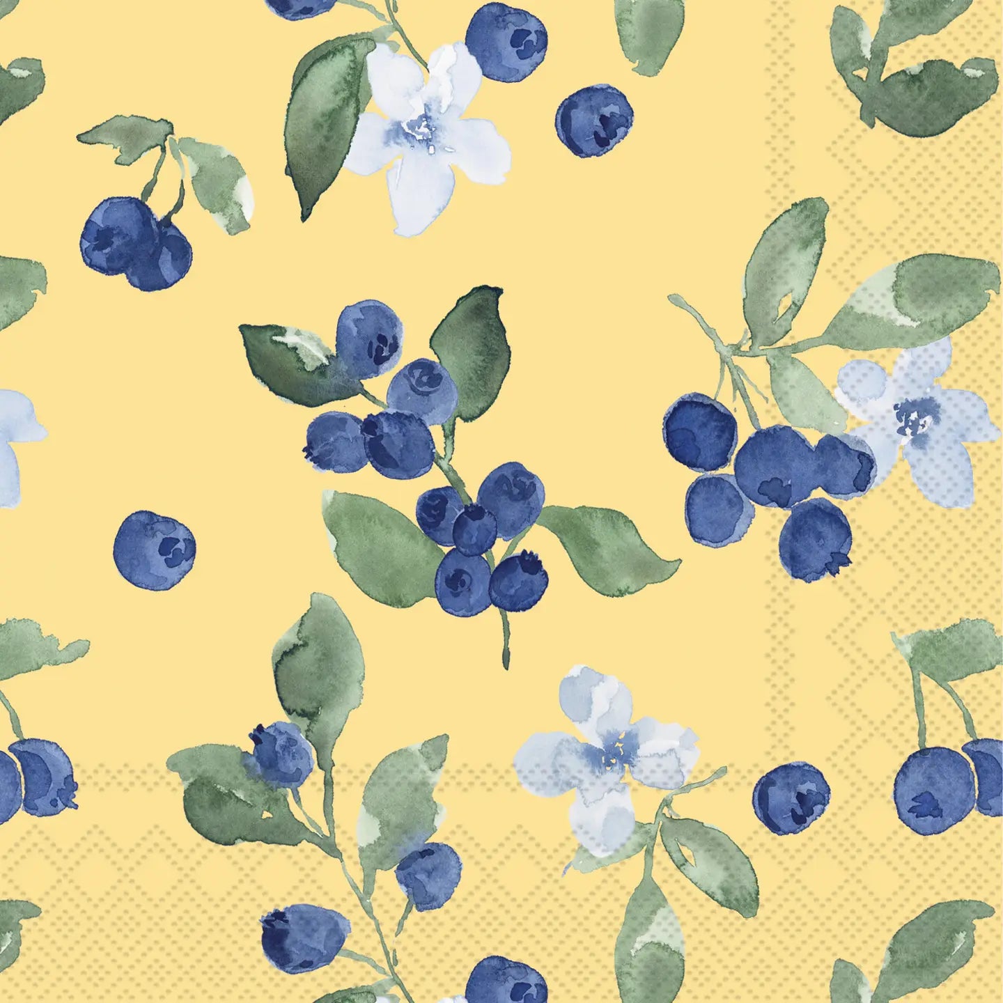 Cocktail Napkins, Blueberry