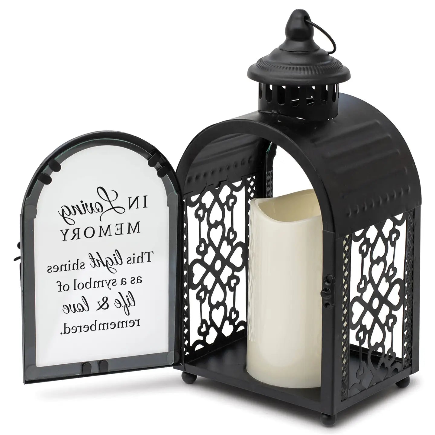 In Loving Memory, the Light Shines Memorial Lantern