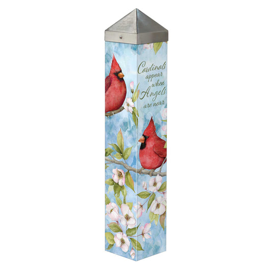 20" Art Pole - Little Cardinal Dogwood