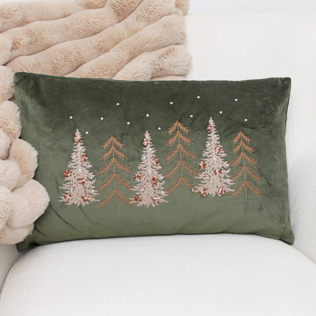 12x20 Velvet Pines Pillow