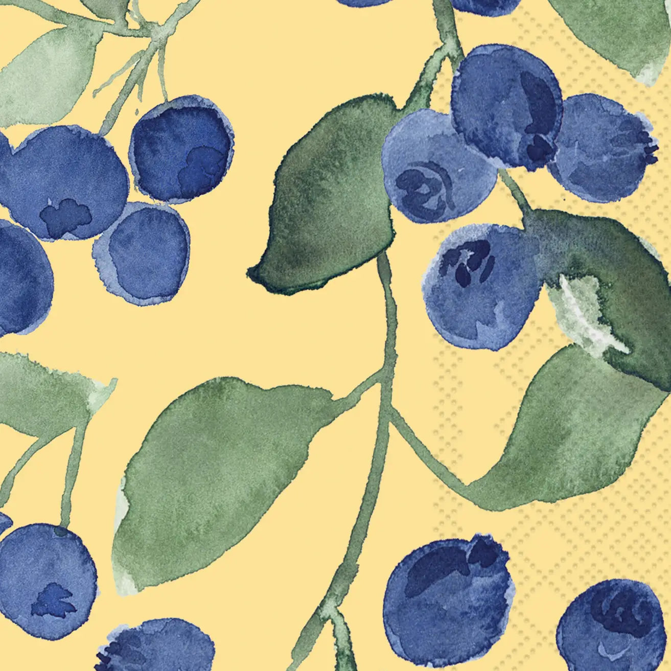 Guest Napkins, Blueberry