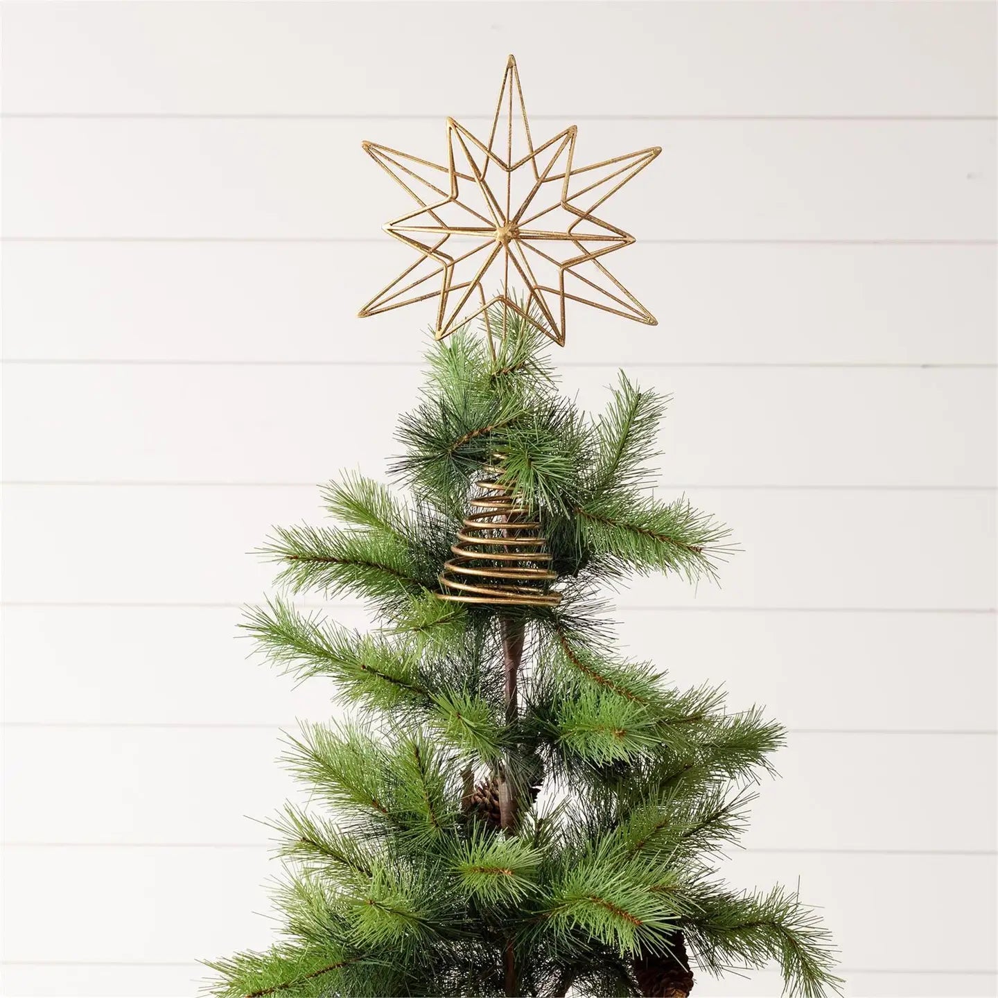Gold Star Christmas Tree Topper