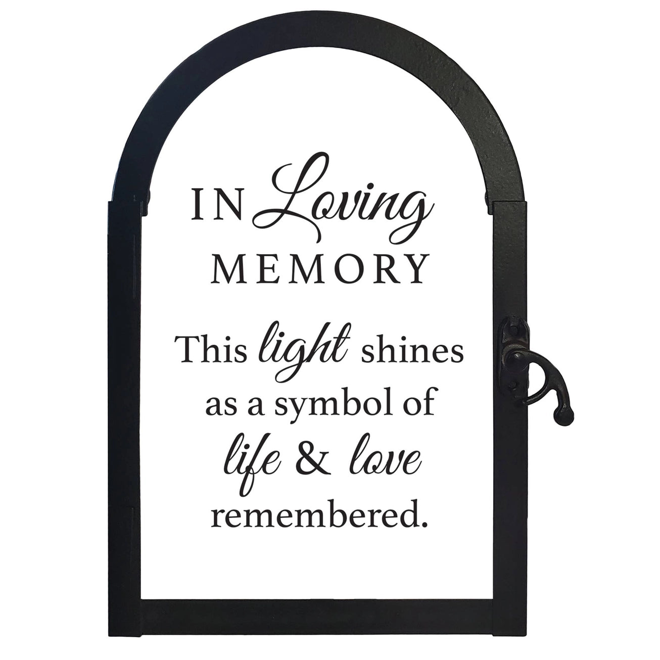 In Loving Memory, the Light Shines Memorial Lantern