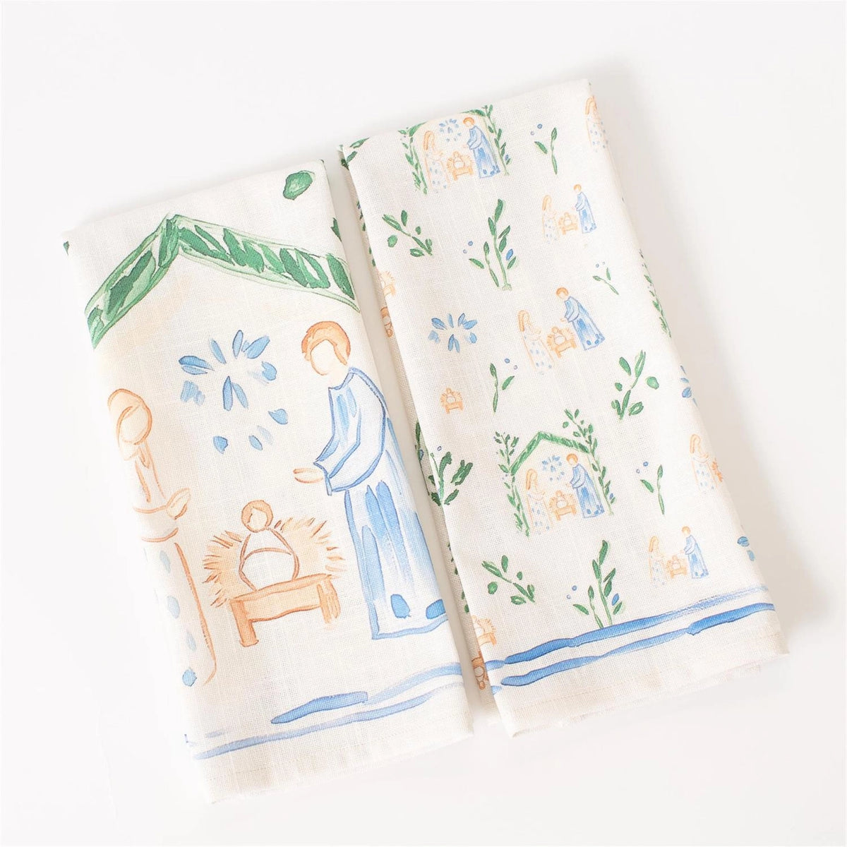 Tea Towels - Simple Grace Nativity (Set of 2)