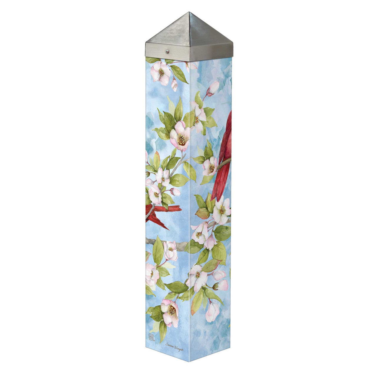 20" Art Pole - Little Cardinal Dogwood