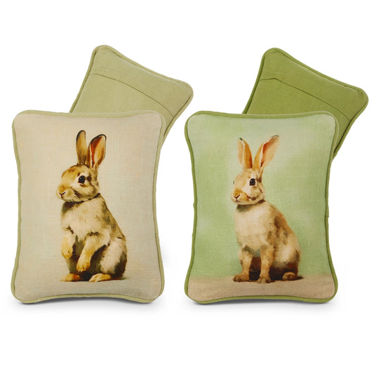 Spring Rabbit Pillow