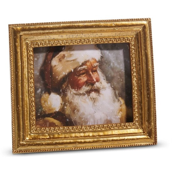 6" Gilded Christmas Framed Art