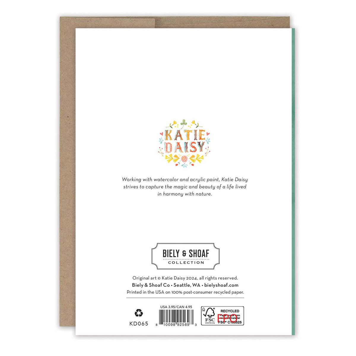 Postage Stamps Birthday Card