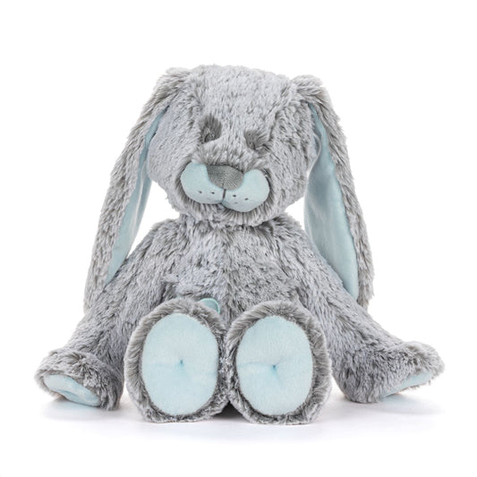Luxurious Bunny Plush - Blue Accents