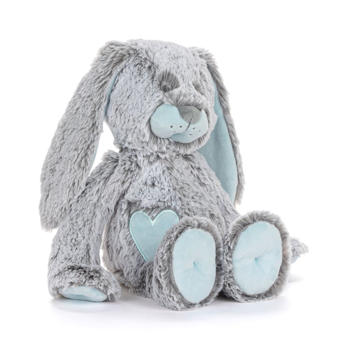 Luxurious Bunny Plush - Blue Accents