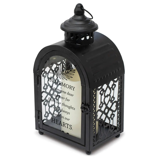 In Memory of Someone Dear Bereavement Filigree Lantern