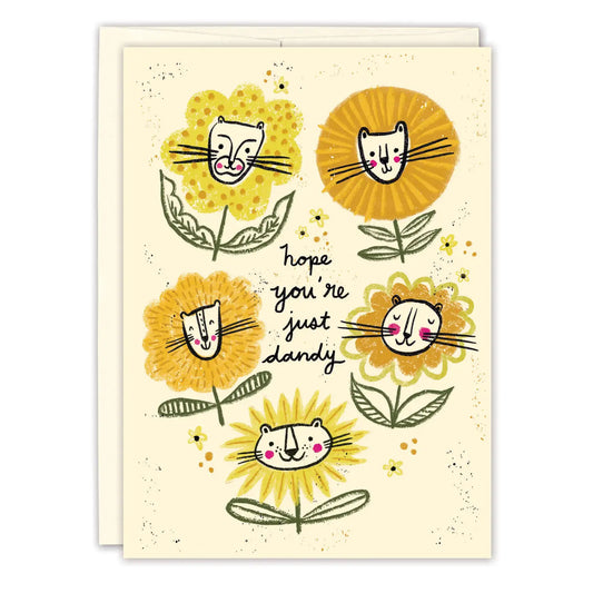 Just Dandy Dandelions All Occasion Card
