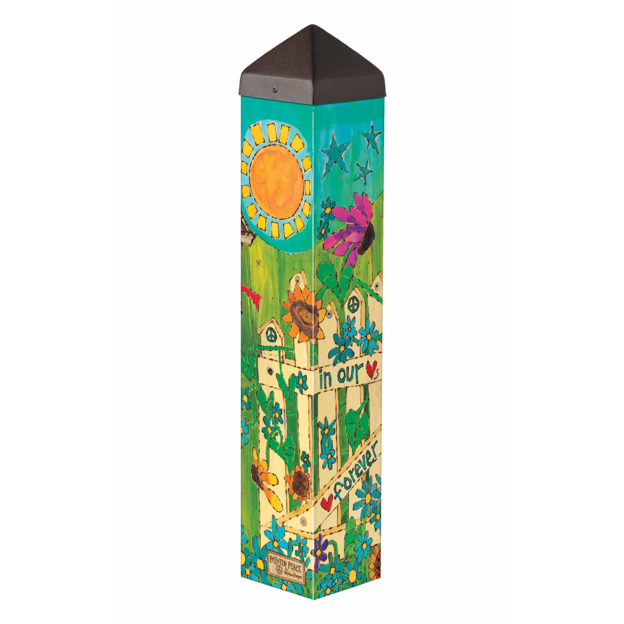 20" Art Pole - Angels and Cardinals