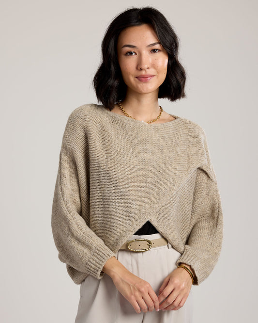 The Alessandra Wrap - Beige