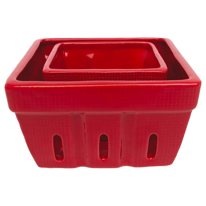 Red Berry Bowls - Set of 2