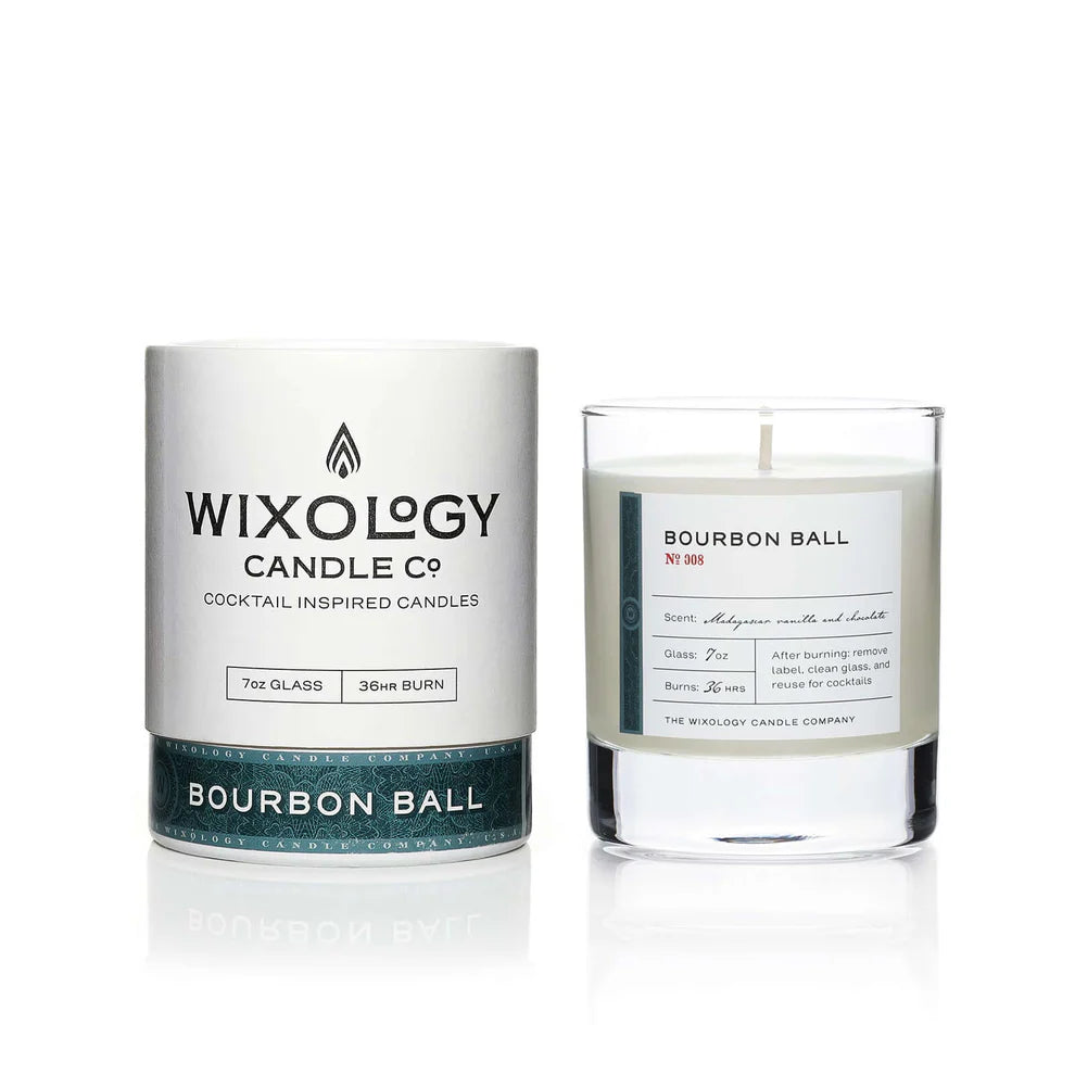 Bourbon Ball Chocolate Candle