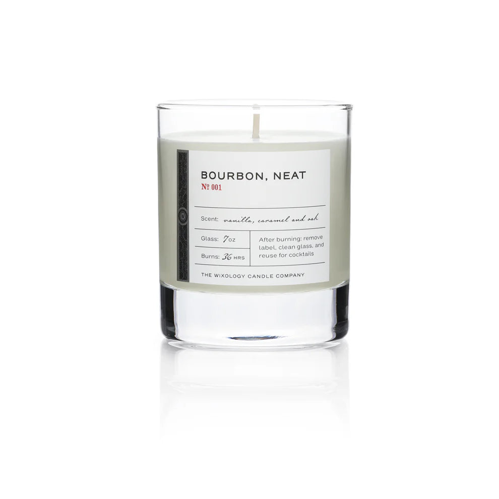 Bourbon, Neat Candle