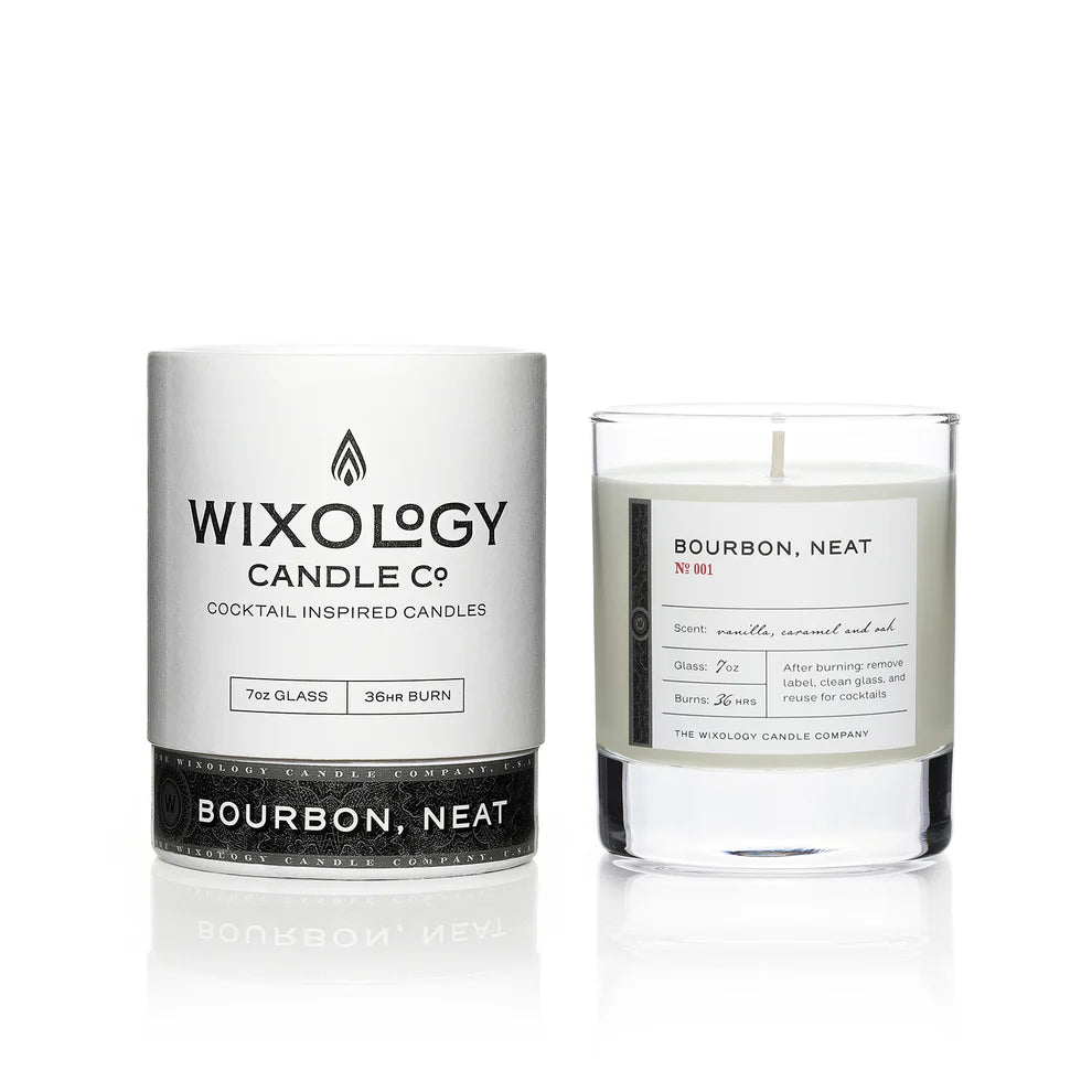 Bourbon, Neat Candle