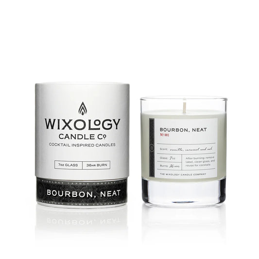 Bourbon, Neat Candle