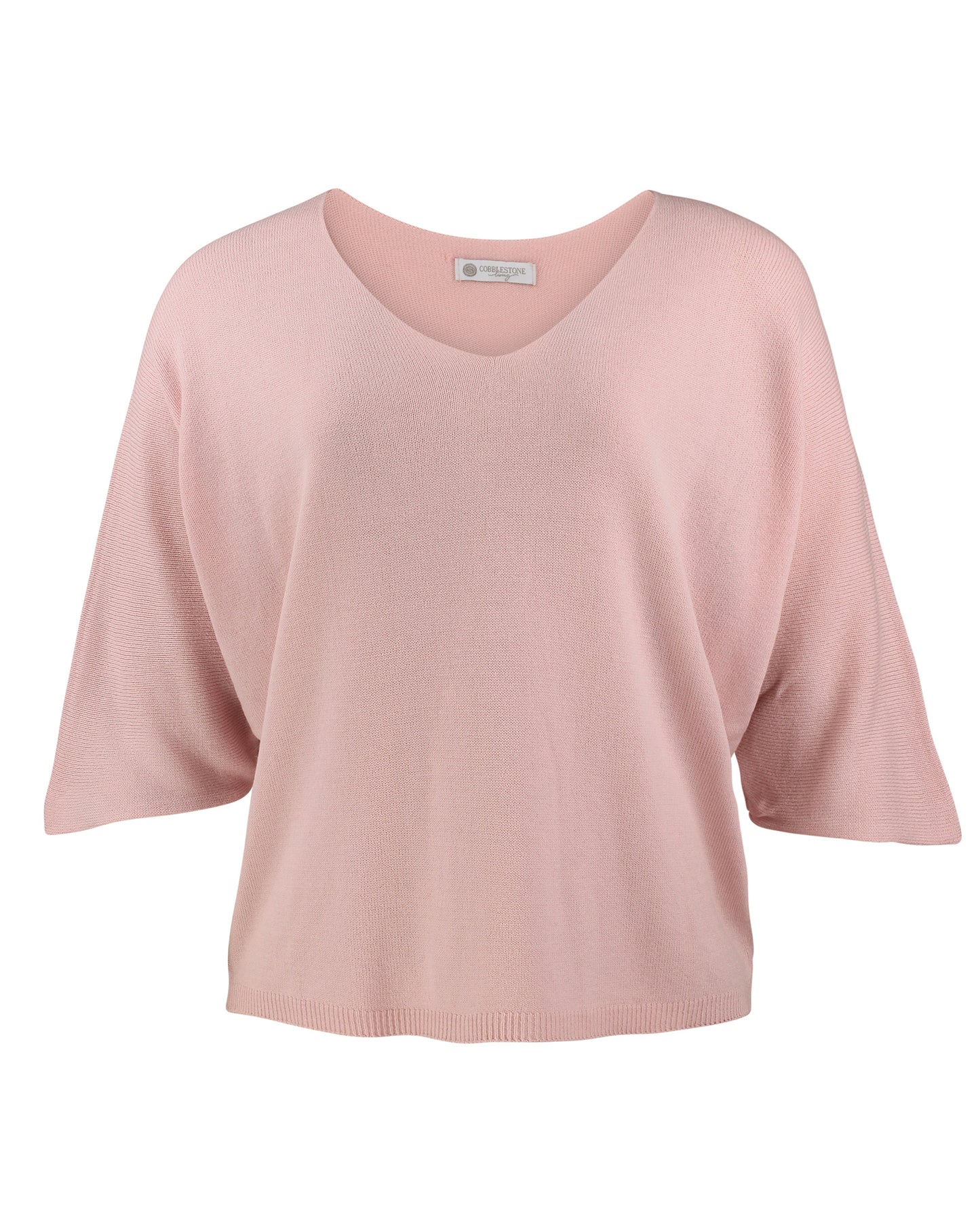 The Esma Knit Top- Light Pink