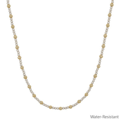 Fin Gold Silver Necklace