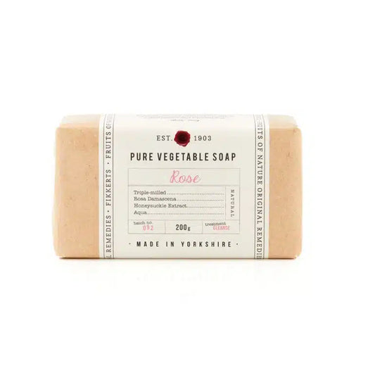 Fikkerts Pure Vegetable Soap - Rose