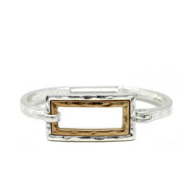 Moore Silver Gold Bracelet