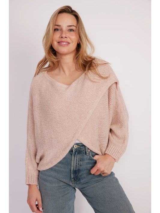 The Alessandra Wrap - Light Pink