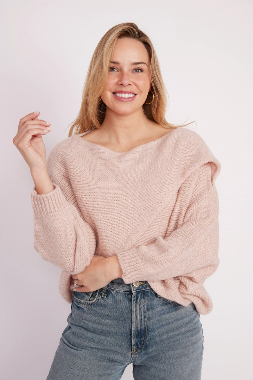 The Alessandra Wrap - Light Pink