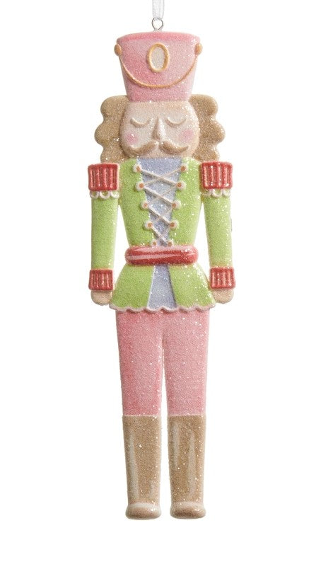 Pastel Nutcracker Cut Out Ornament