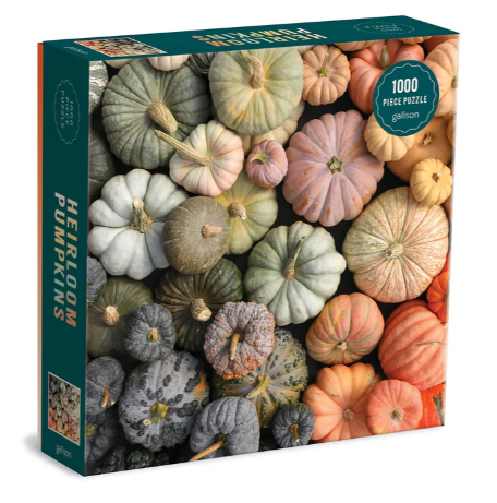 1000 Piece Puzzle - Heirloom Pumpkins