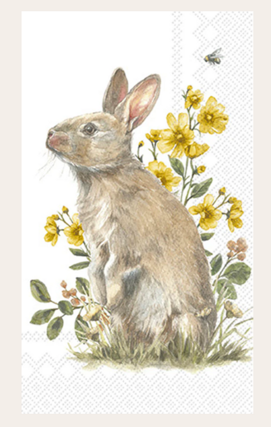 Garden Bunny Guest Napkins