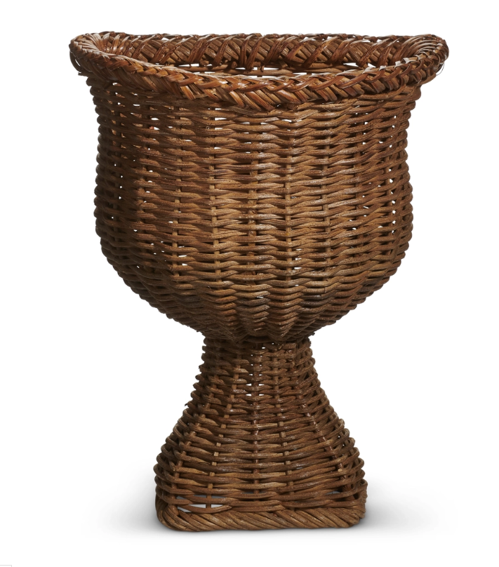 Rattan Flat Wall Basket