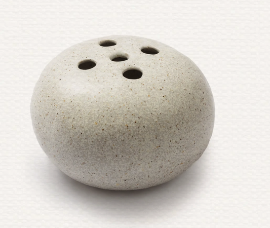Speckled Ceramic Frog Vase