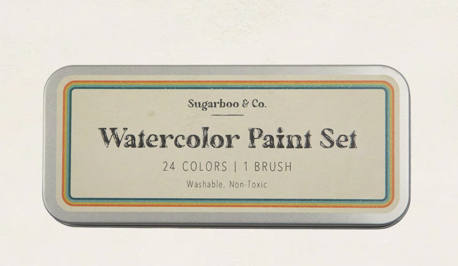 Watercolor Tin Paint Set