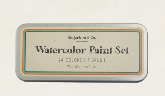 Watercolor Tin Paint Set