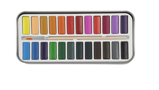 Watercolor Tin Paint Set