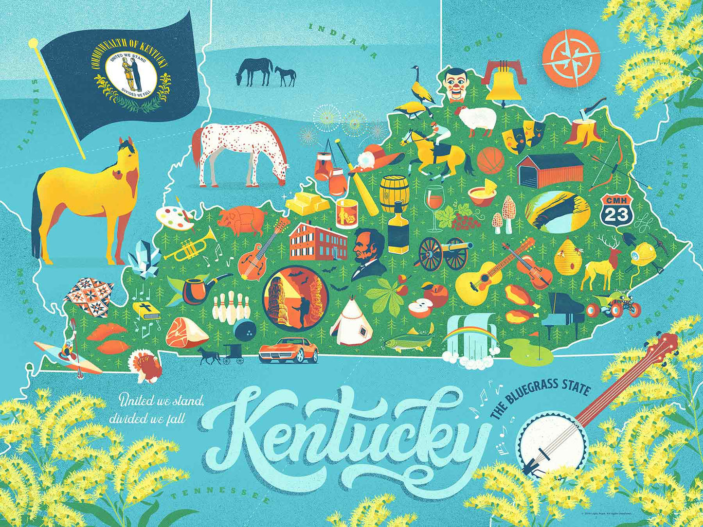 500-Piece Kentucky Puzzle