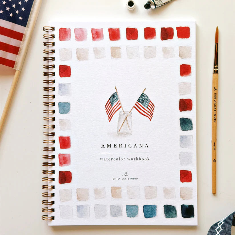 Watercolor Workbook - Americana